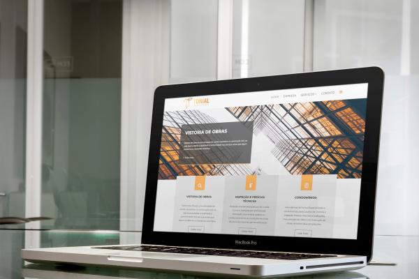 Criação de Sites Curitiba - Tonial Engenharia