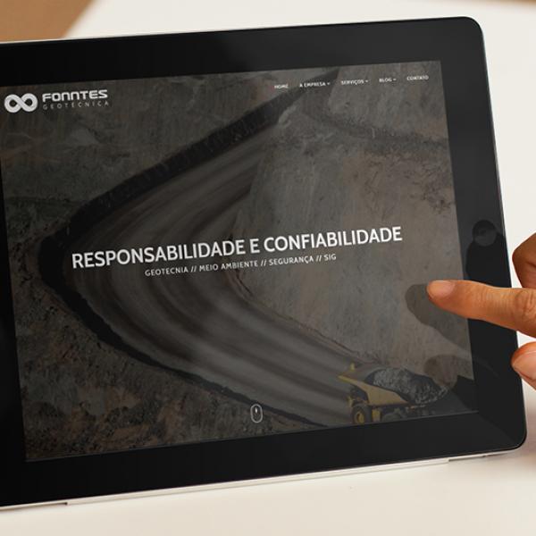 Criação de Sites Curitiba - Fonntes Geotécnica